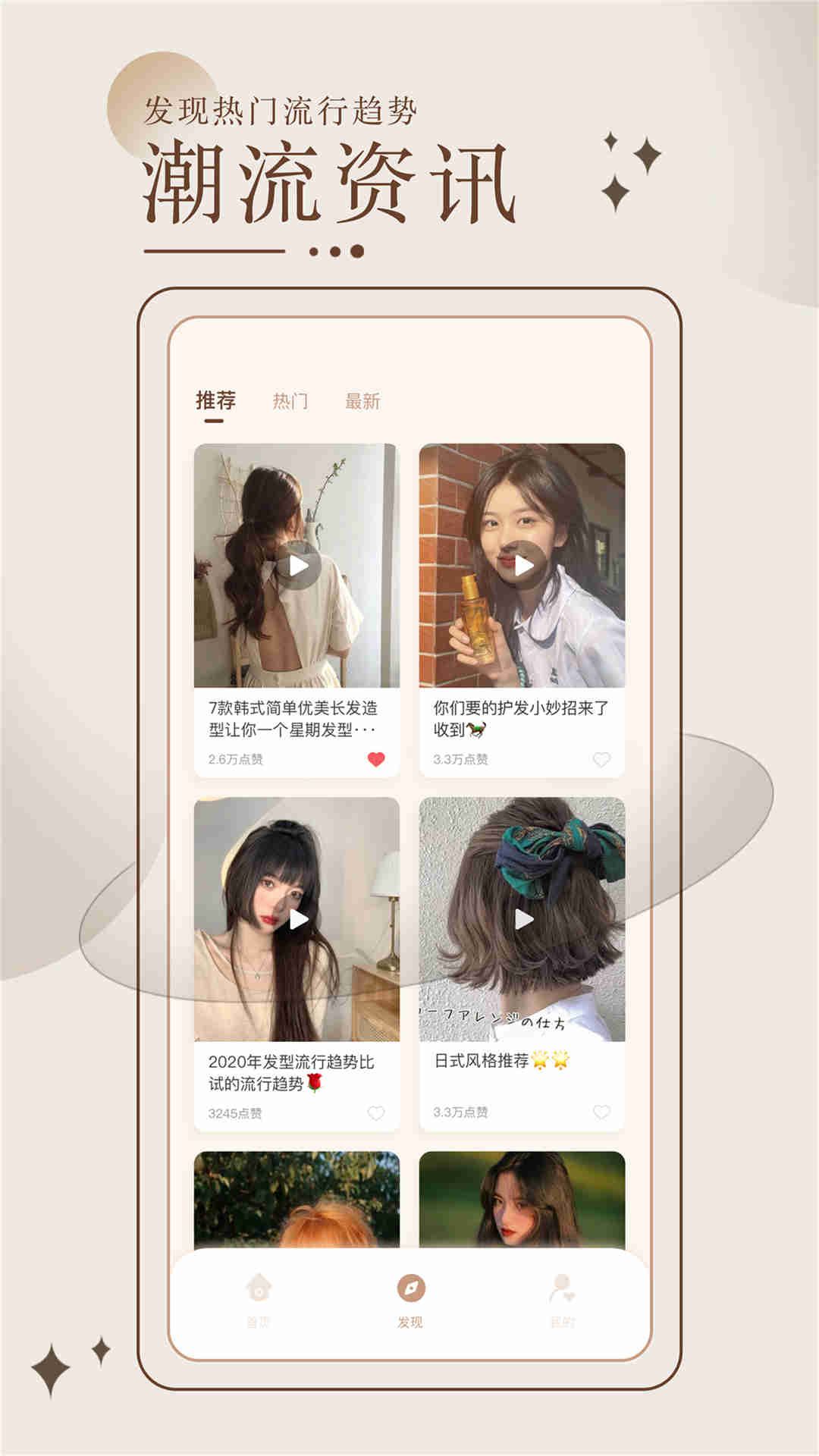 換發型測臉型