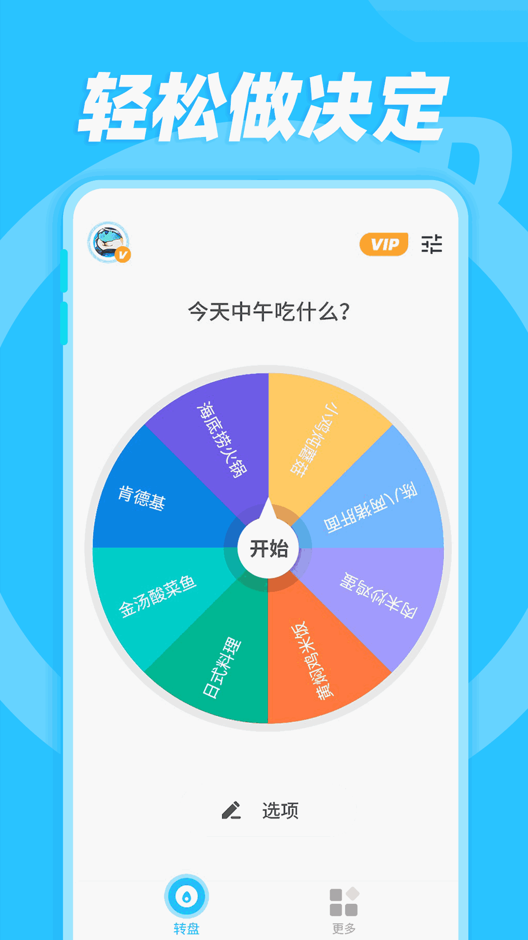 小決定和大轉盤
